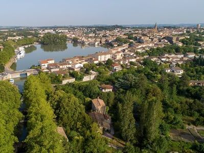 Vue de Castelnaudary
